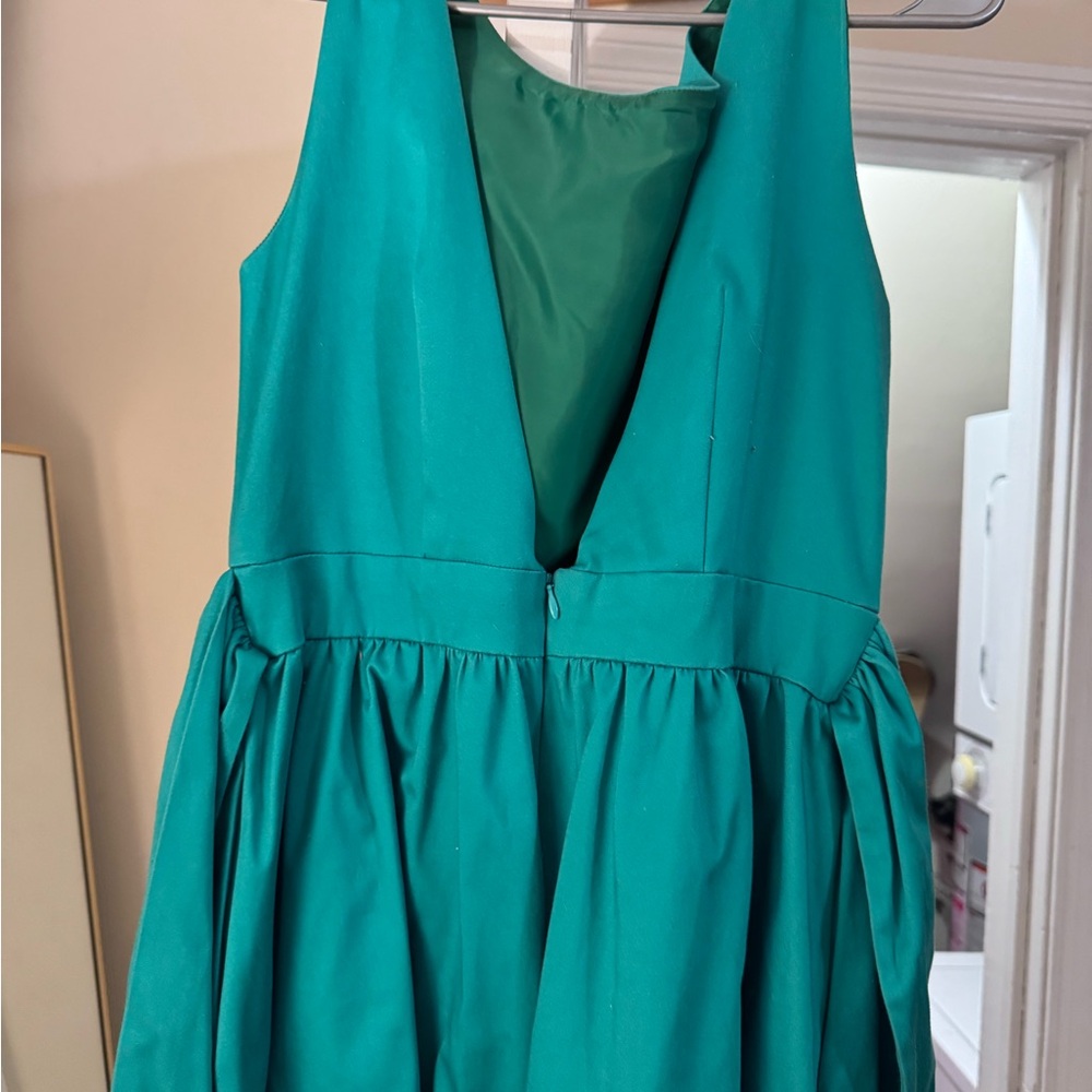 Teal Sleeveless Dress